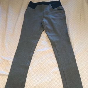 Ci Sono Gray Ponte Pants
